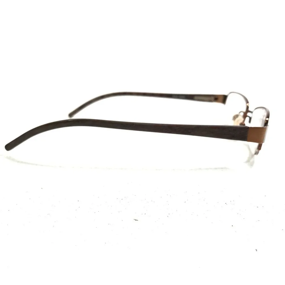 Blue Moon BM 561 BR Eyeglasses Sunglasses Frames Brown Rectangular Half Rim 135